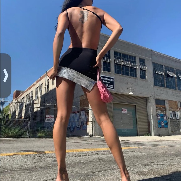 Never worn IAMGIA Maia Mini Dress in Aqua Blue - Picture 3 of 3